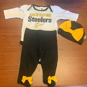 Steelers outfit with hat